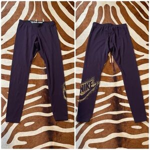 Nike Stardust GX Leggings Plum Size Medium